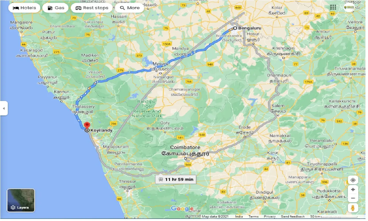 bangalore-to-quilandy-one-way