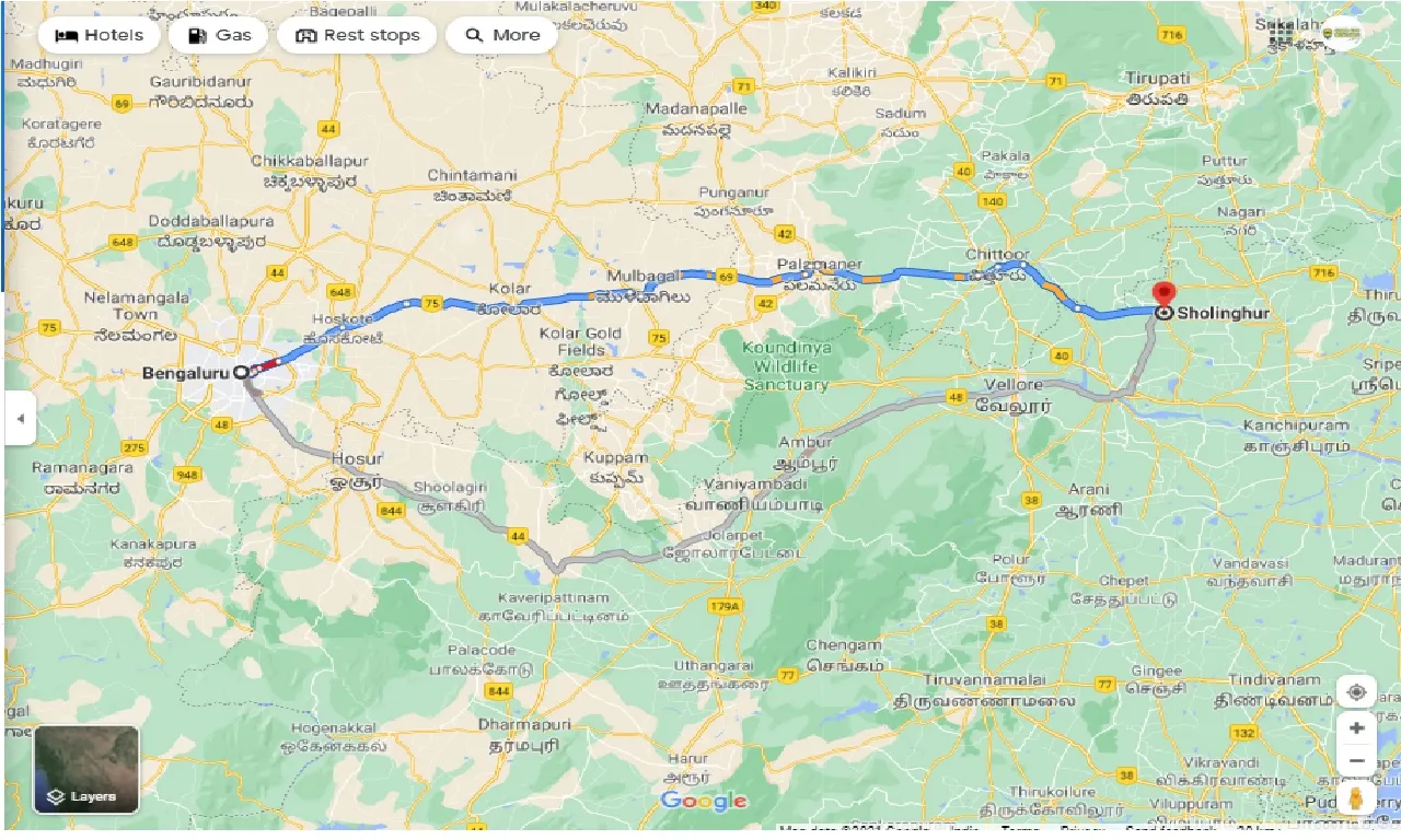 bangalore-to-sholingur-round-trip