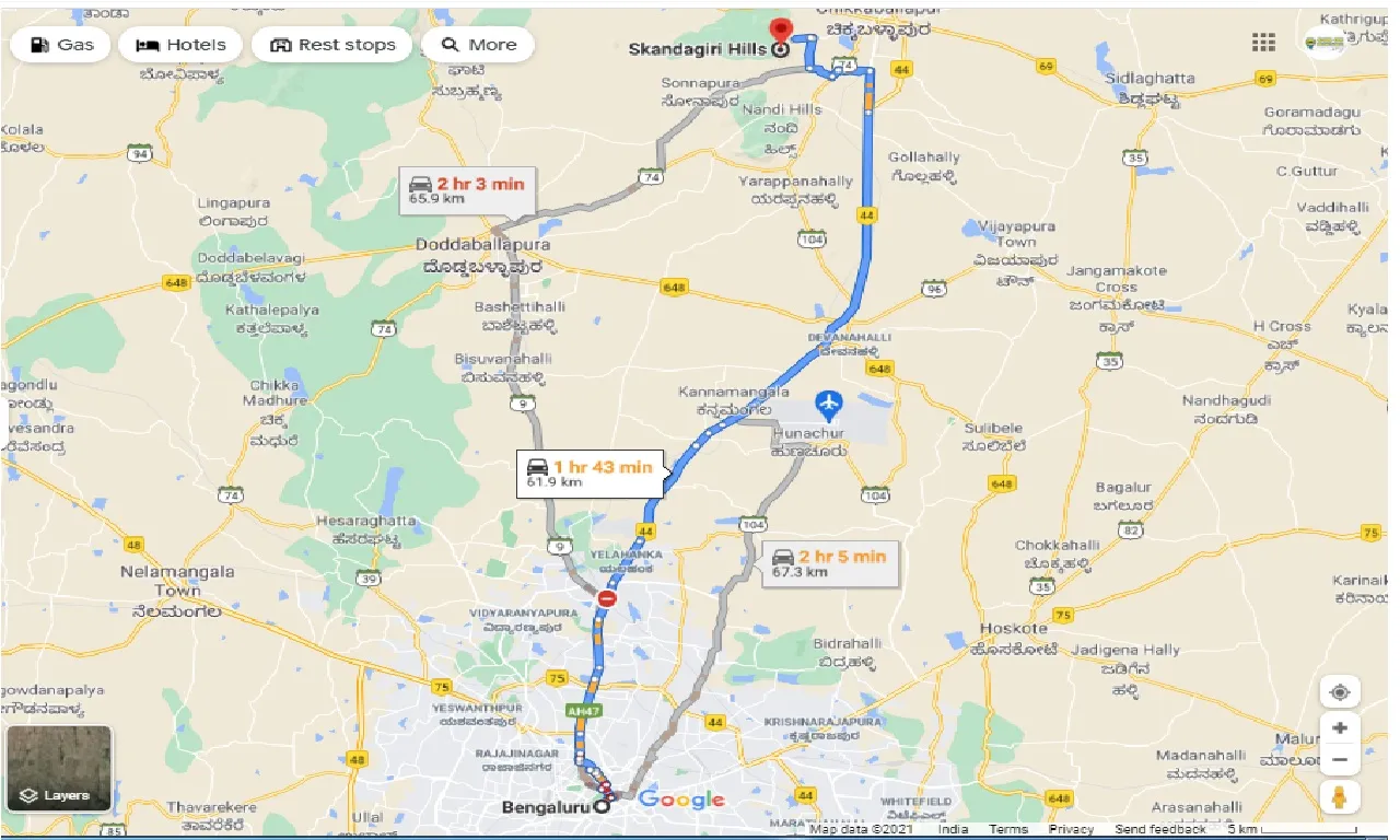 bangalore-to-skandagiri-hills-round-trip