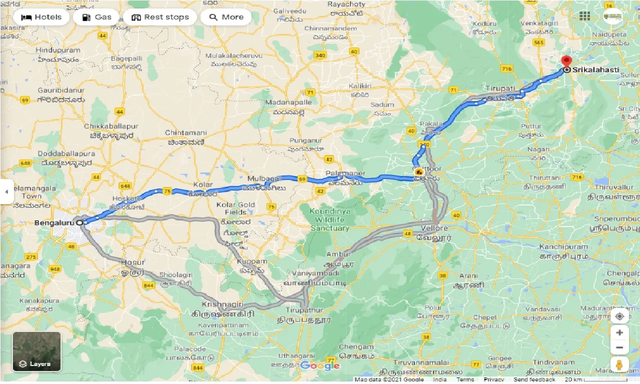 bangalore-to-srikalahasti-round-trip