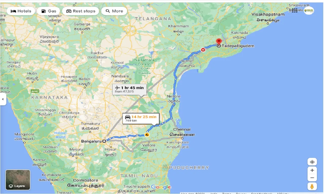bangalore-to-tadepalligudem-round-trip