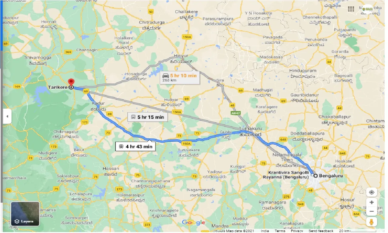 bangalore-to-tarikere-round-trip