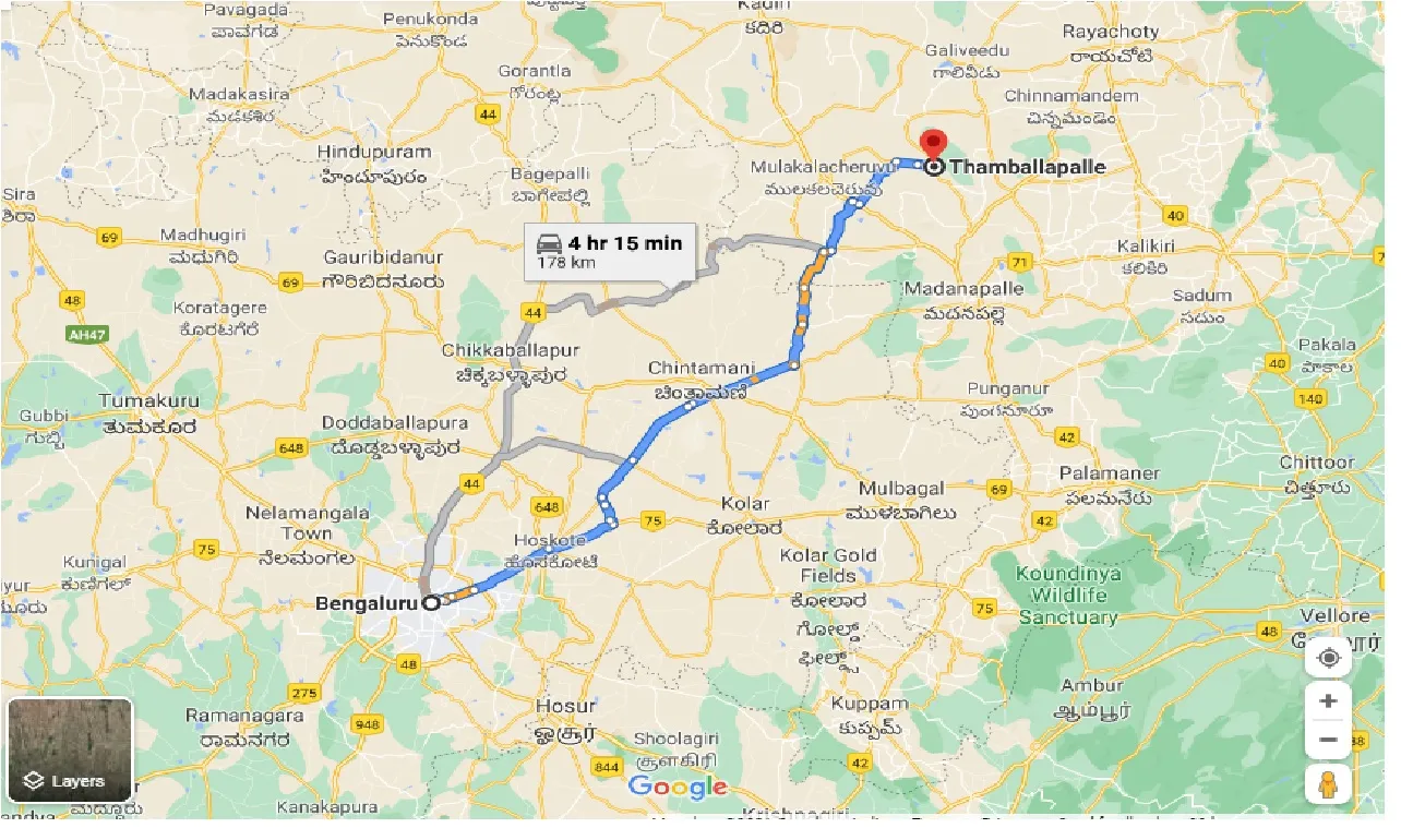 bangalore-to-thamballapalle-taxi