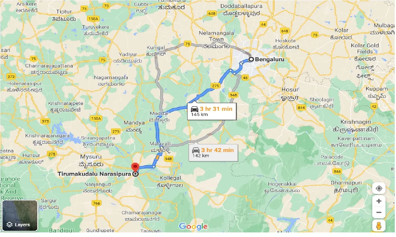 bangalore-to-tirumakudalu-narasipura-one-way