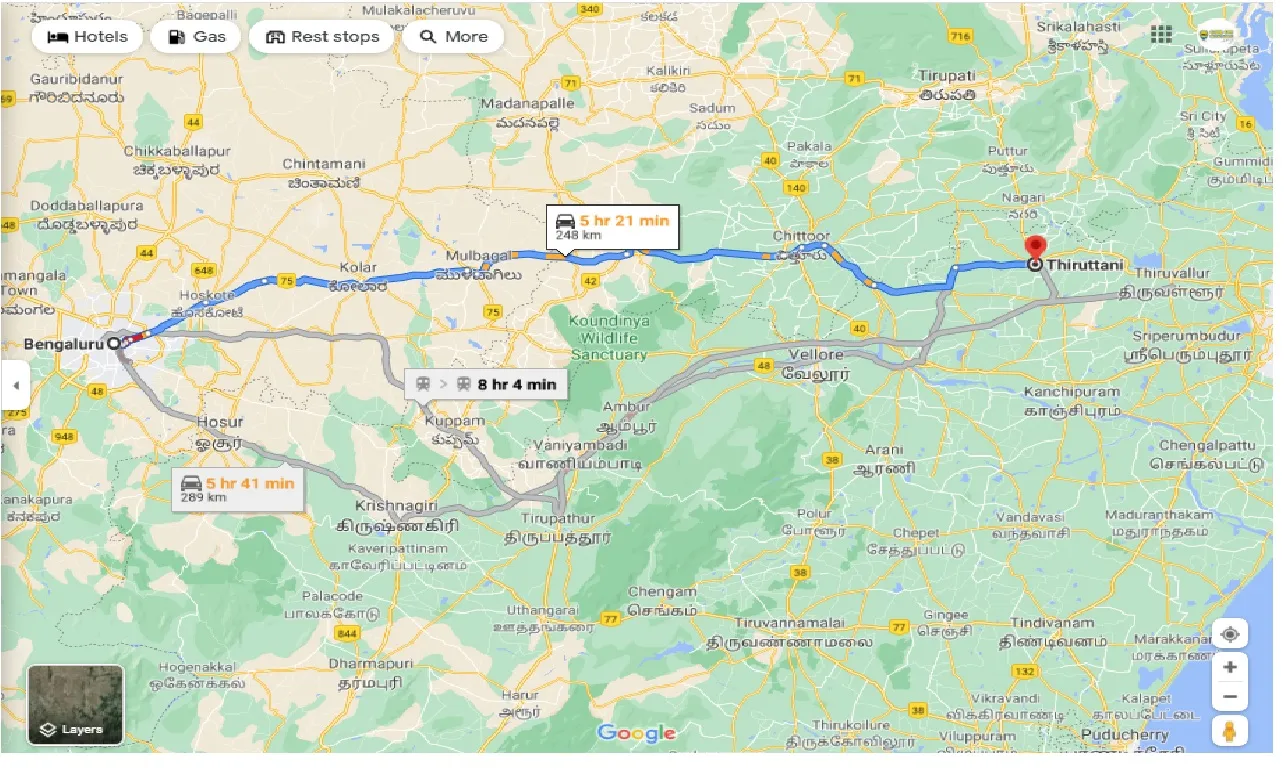 bangalore-to-tiruttani-round-trip