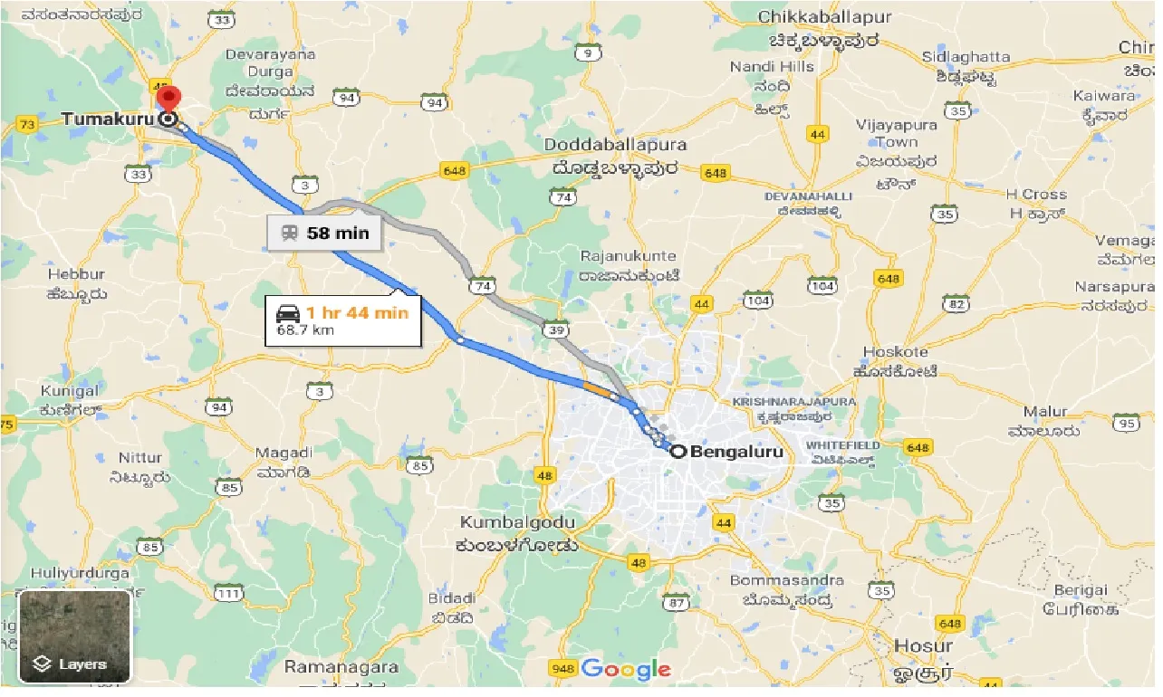 bangalore-to-tumakuru-one-way