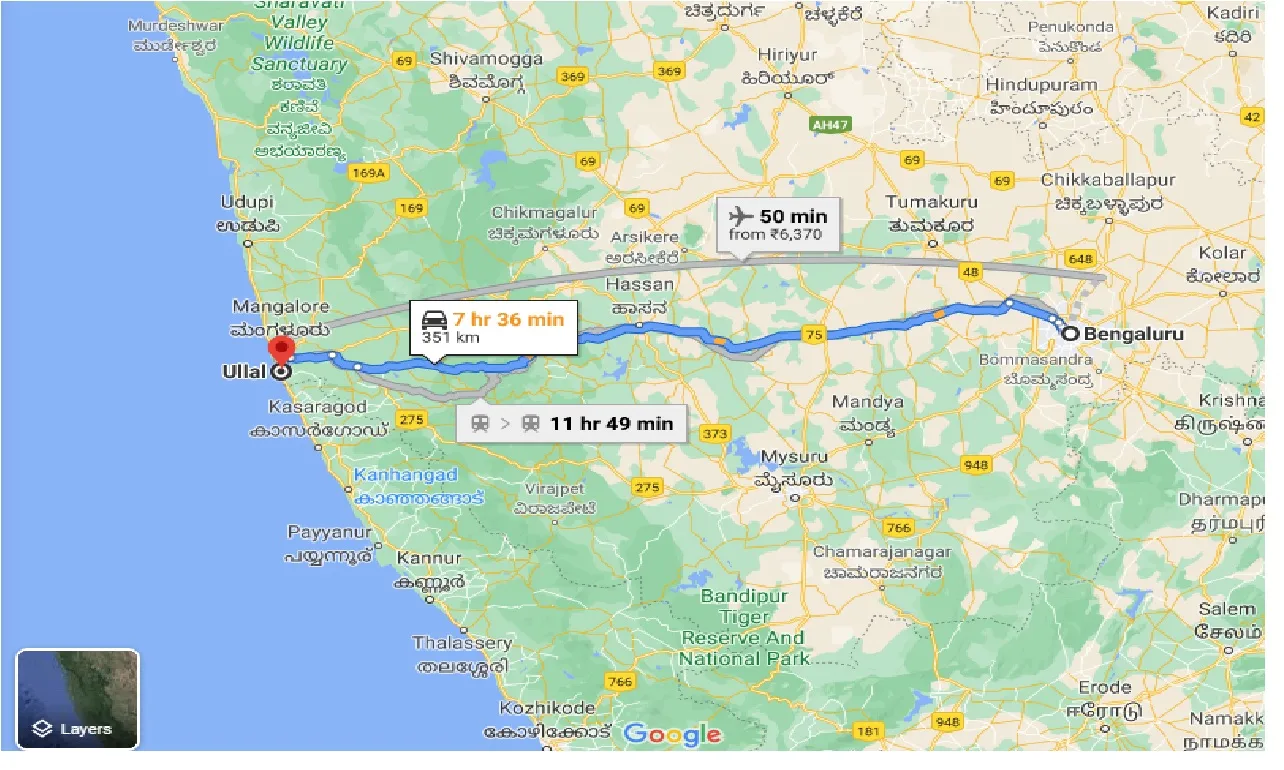 bangalore-to-ullal-one-way