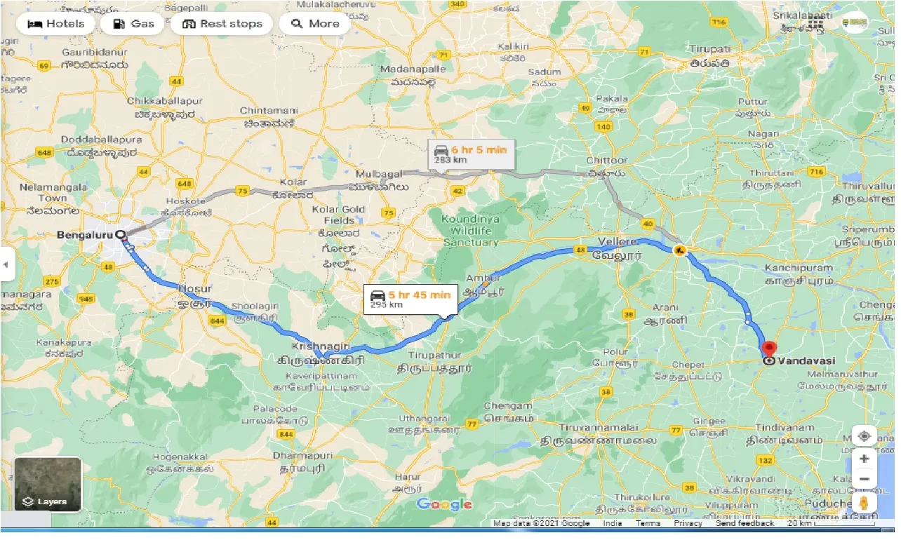 bangalore-to-vandavasi-one-way