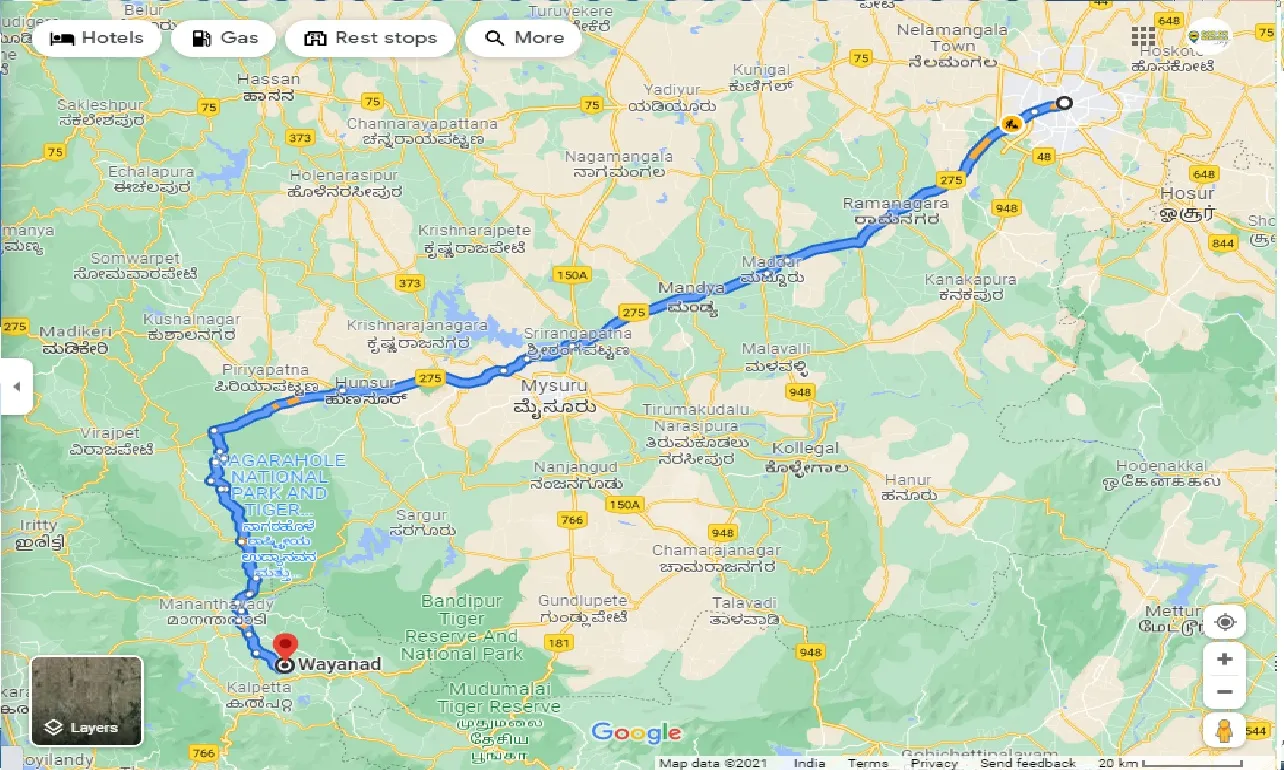 bangalore-to-wayanad-one-way