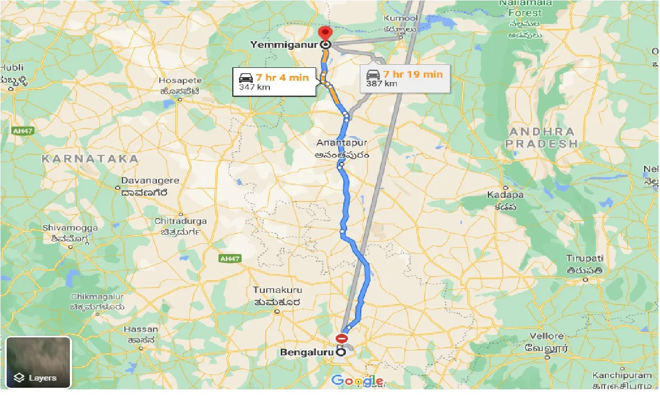 bangalore-to-yemmiganur-one-way