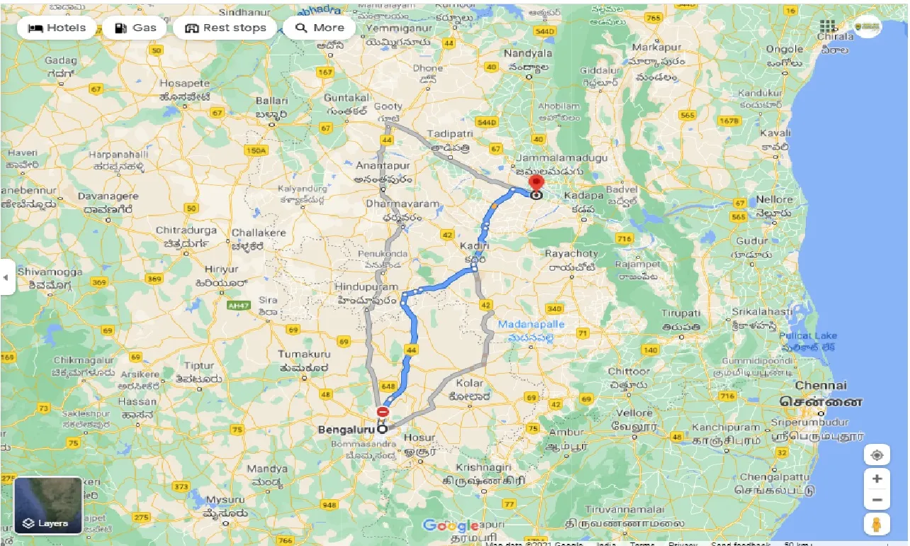 bangalore-to-yerraguntla-round-trip