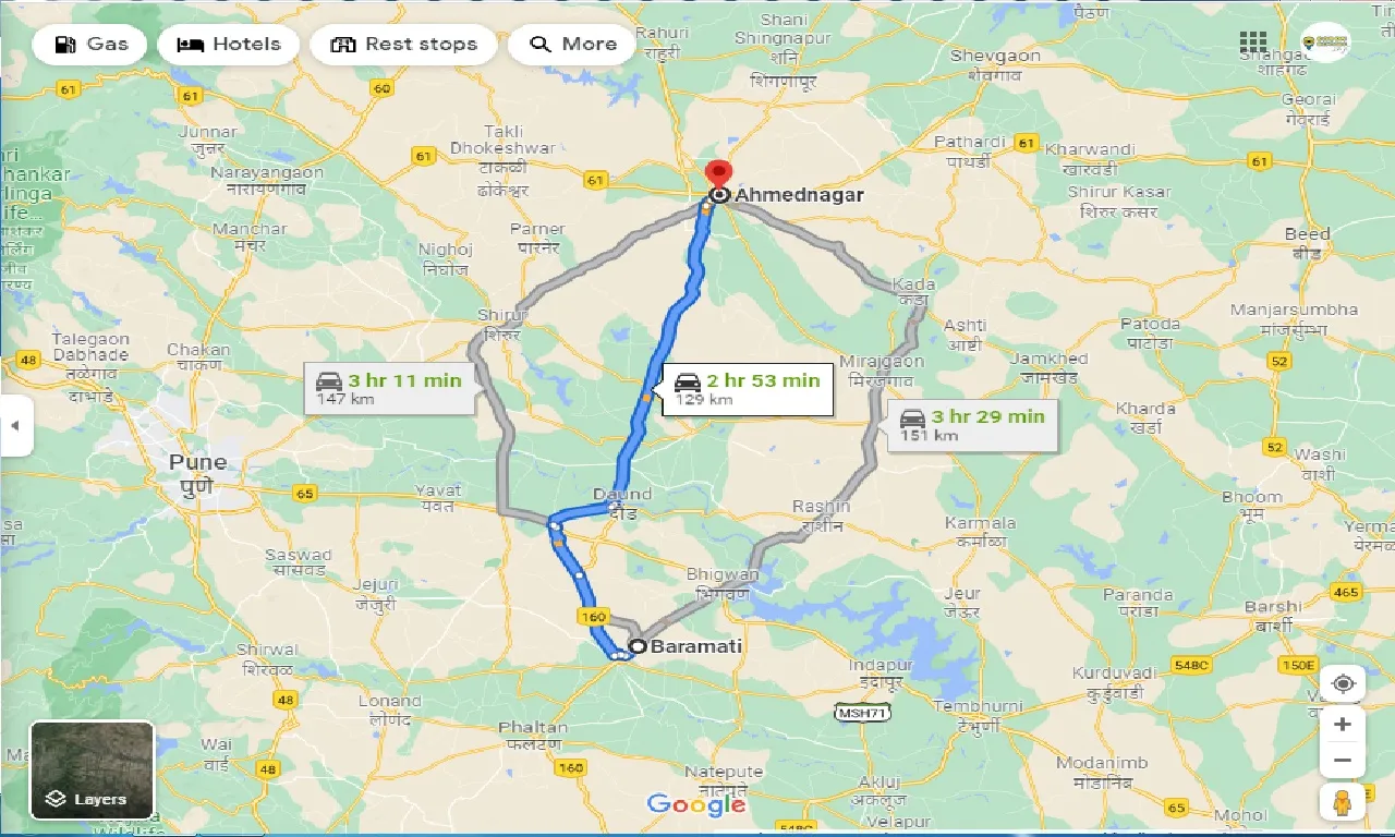 baramati-to-ahmednagar-one-way