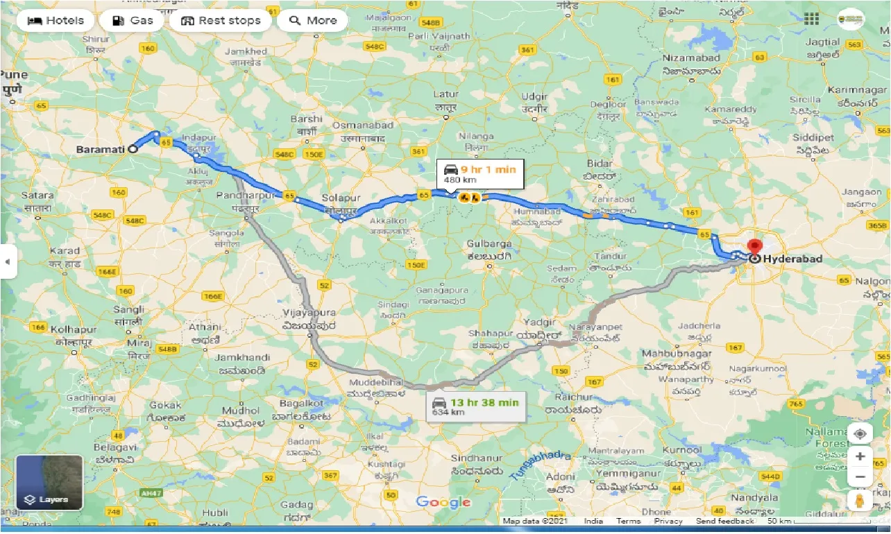 baramati-to-hyderabad-round-trip