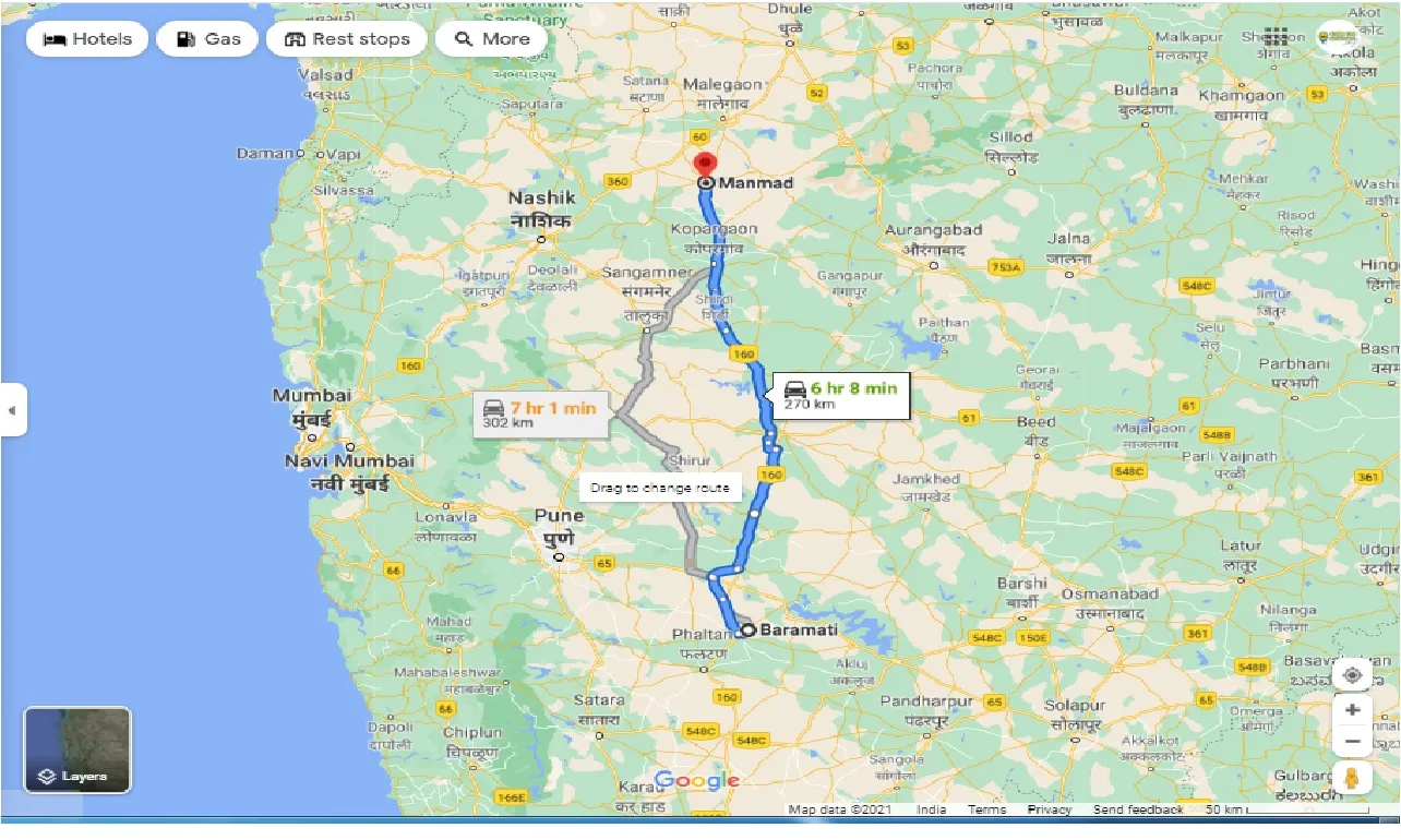 baramati-to-manmad-round-trip