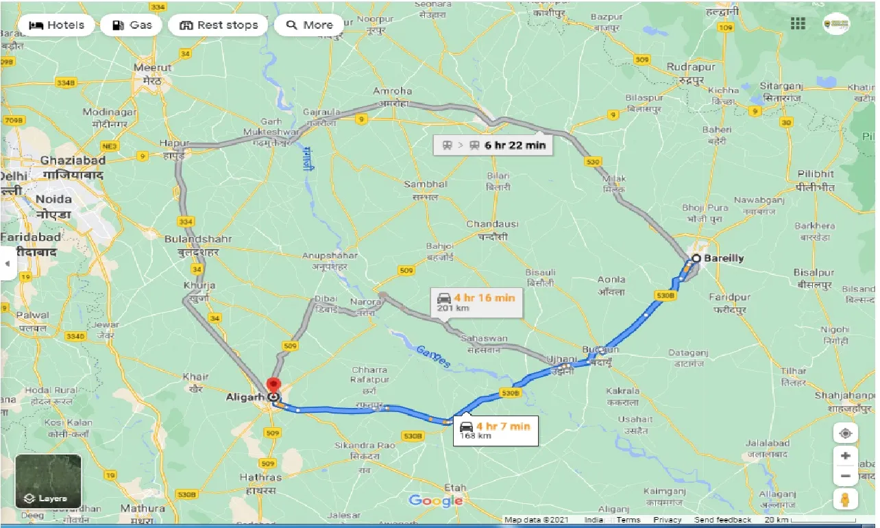 bareilly-to-aligarh-one-way