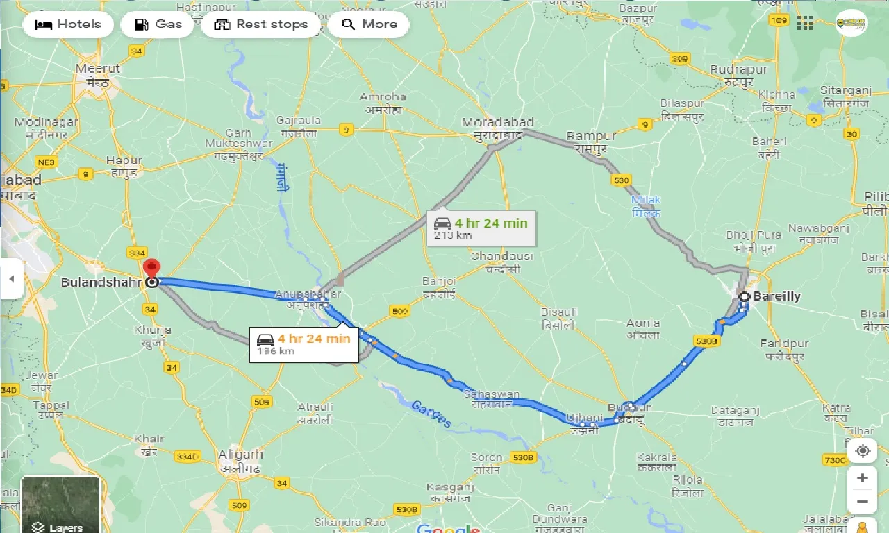 bareilly-to-bulandshahr-one-way