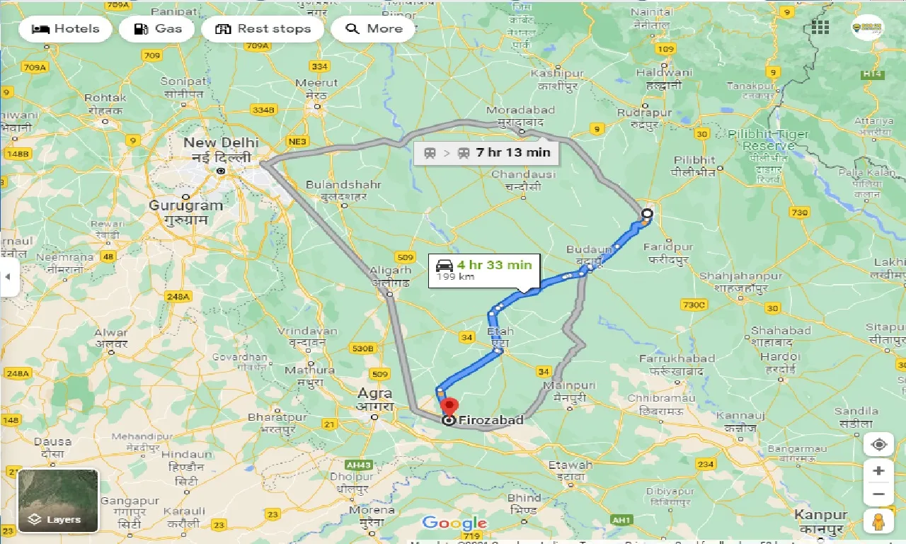 bareilly-to-firozabad-taxi