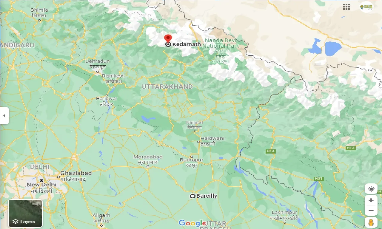 bareilly-to-kedarnath-one-way