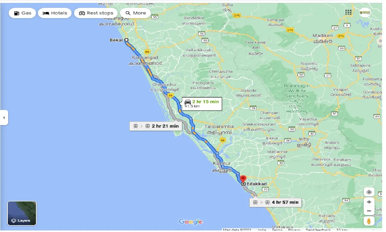 bekal-to-edakkad-round-trip