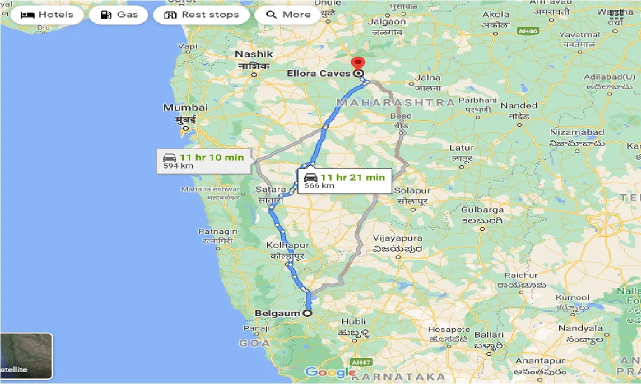 belgaum-to-ajanta-and-ellora-caves-taxi