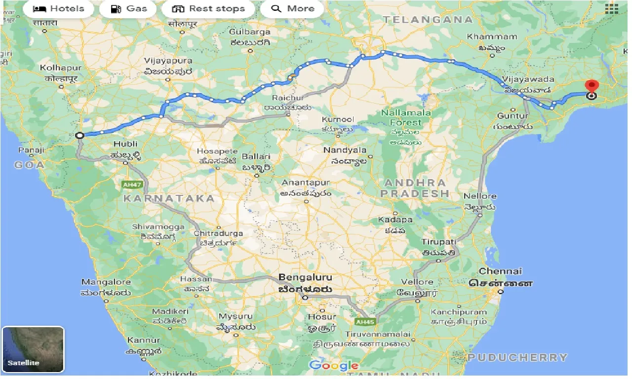 belgaum-to-bhimavaram-taxi
