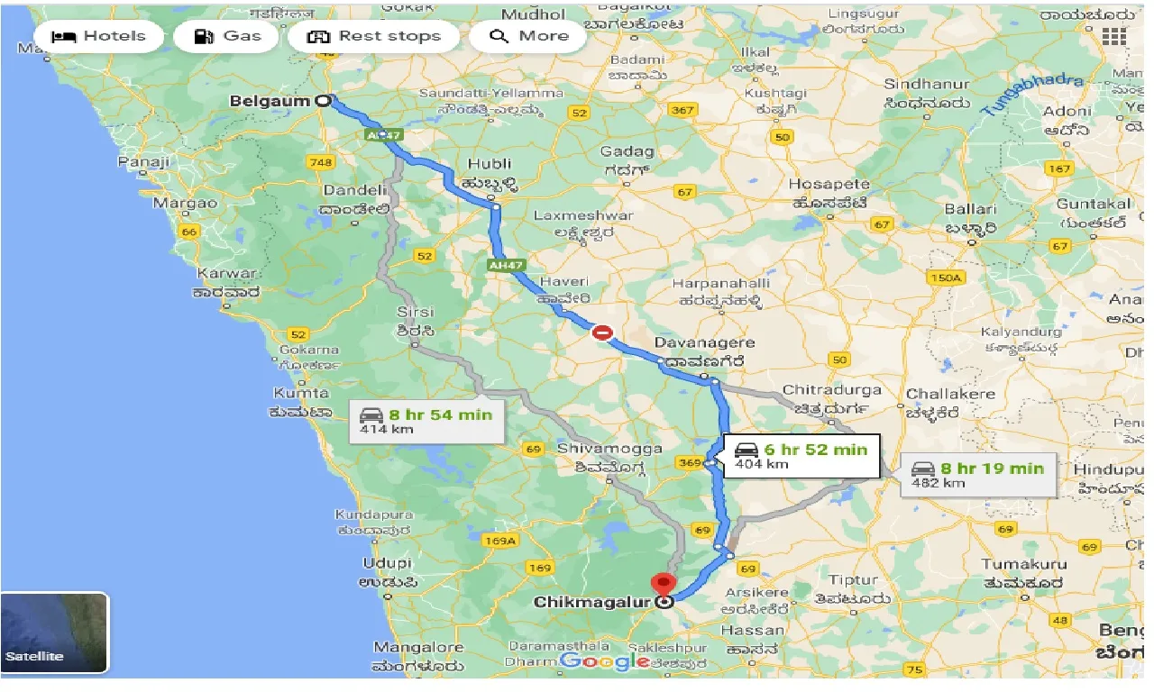 belgaum-to-chikmagalur-taxi