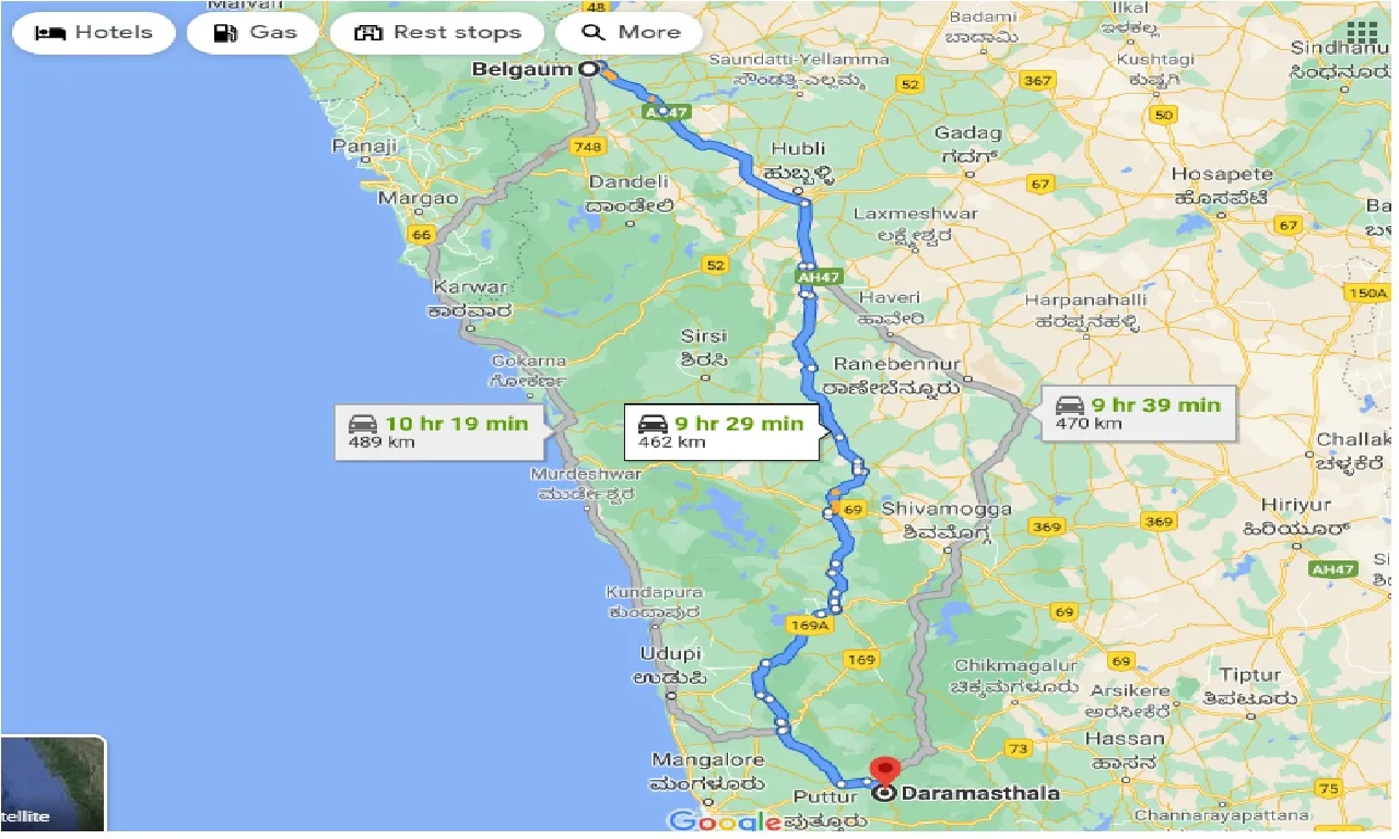 belgaum-to-dharmasthala-one-way