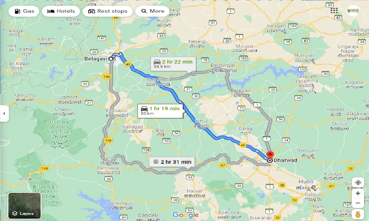 belgaum-to-dharwad-round-trip