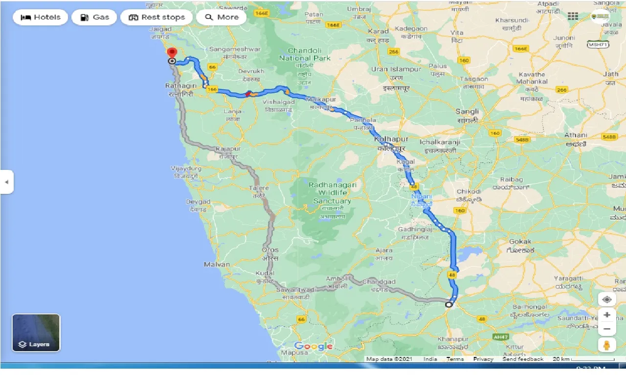 belgaum-to-ganpatipule-one-way