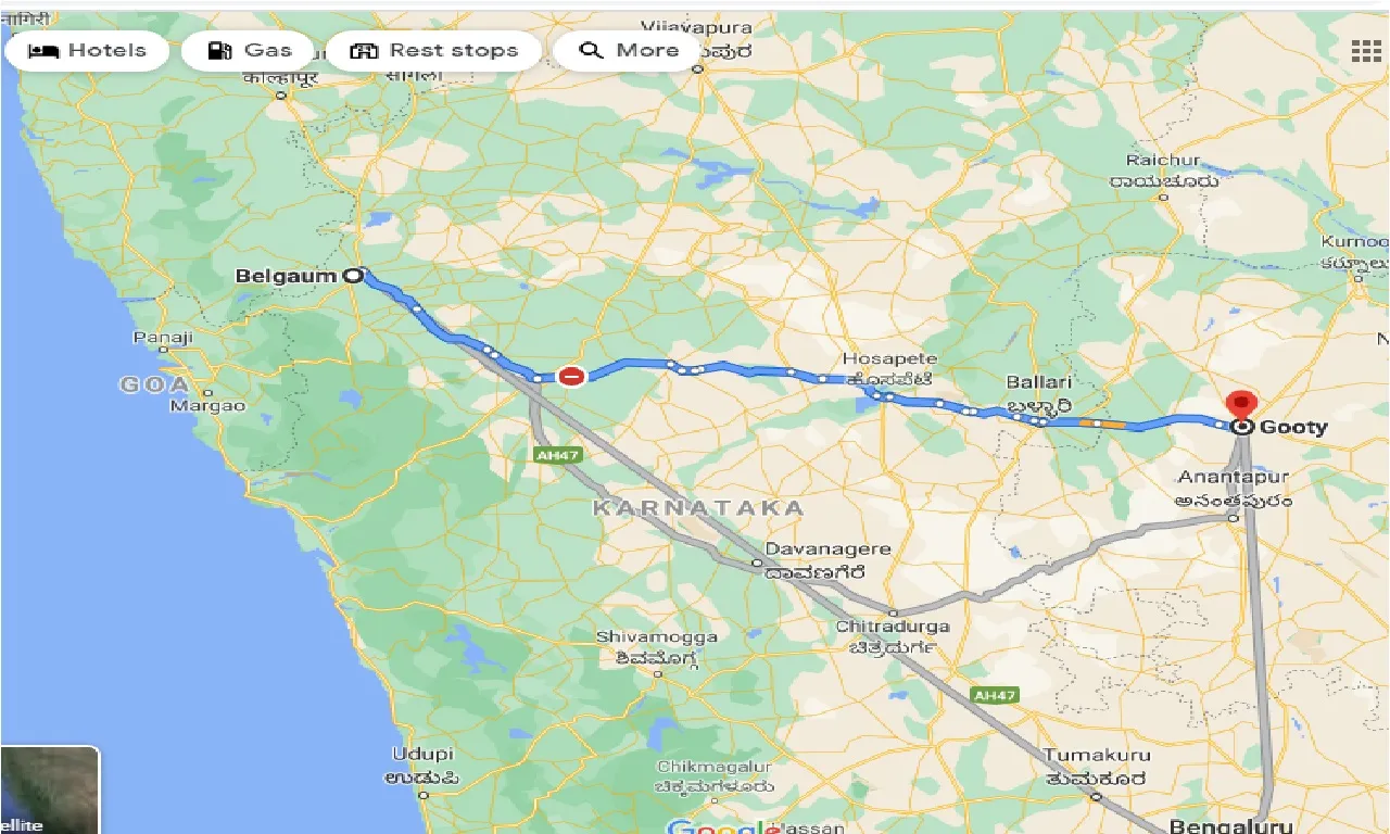 belgaum-to-gooty-taxi
