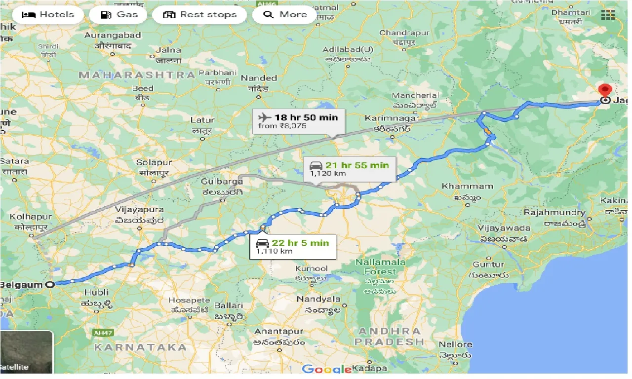 belgaum-to-jagdalpur-taxi