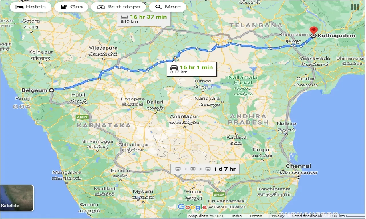 belgaum-to-koppal-one-way