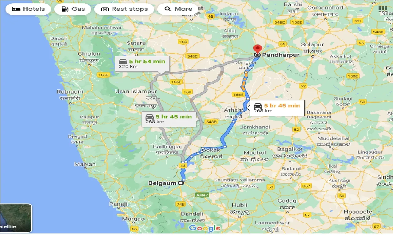 belgaum-to-pandharpur-taxi