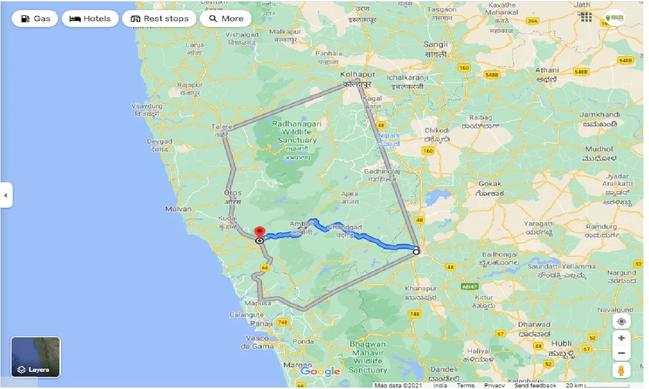 belgaum-to-sawantwadi-one-way