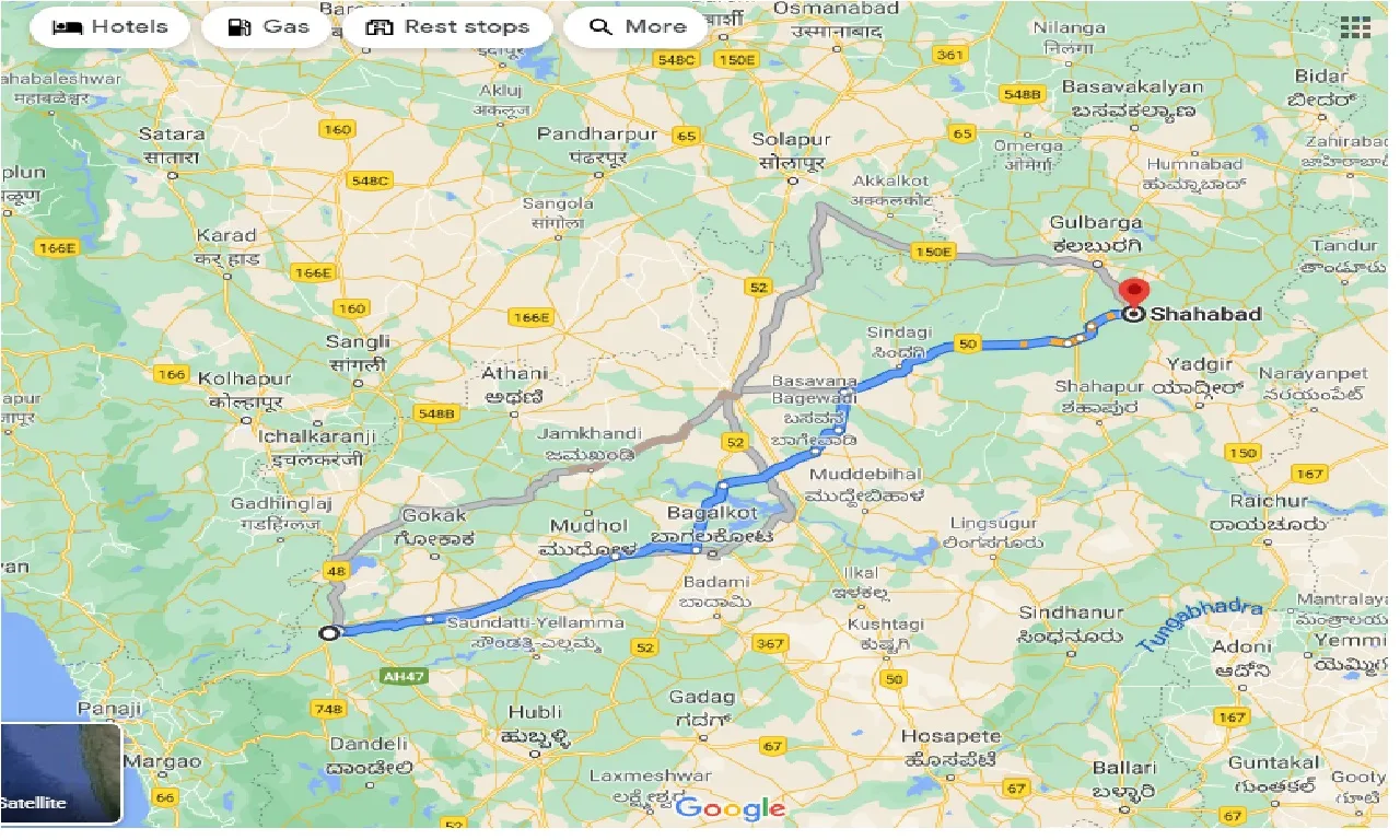 belgaum-to-shahabad-taxi