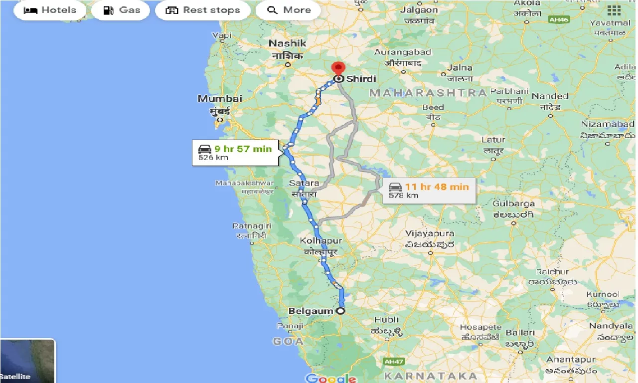 belgaum-to-shirdi-taxi