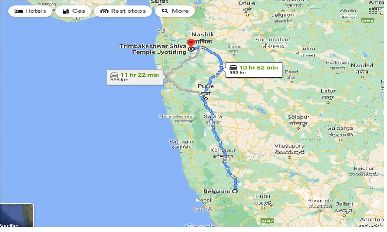 belgaum-to-trimbakeshwar-shiva-temple-one-way
