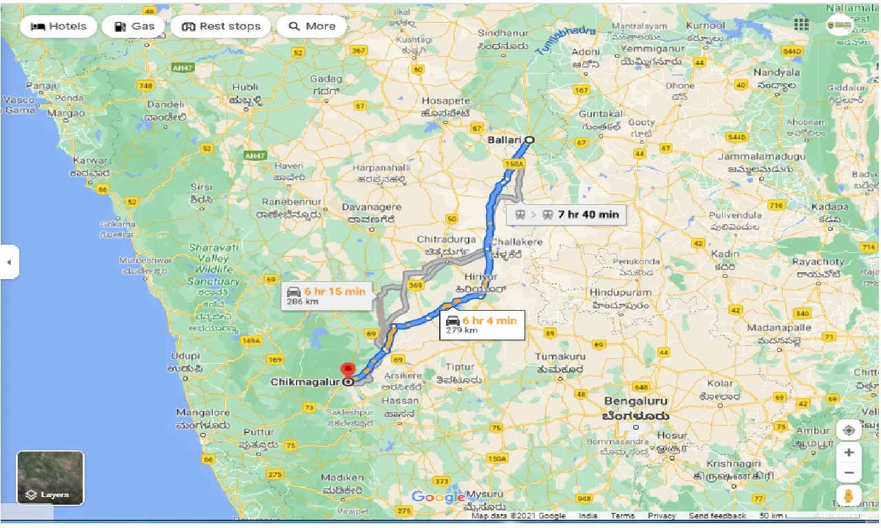 bellary-to-chikmagalur-one-way