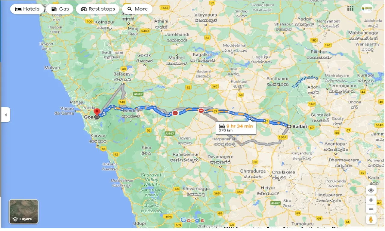 bellary-to-goa-one-way