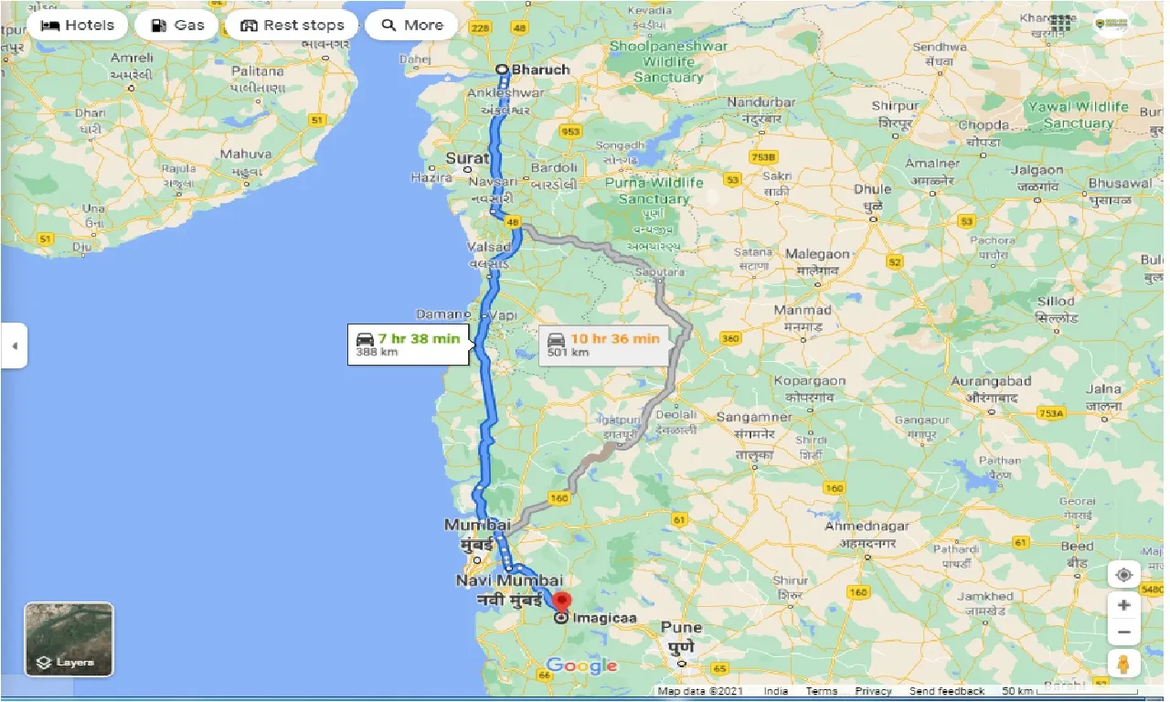 bharuch-to-adlabs-imagica-one-way