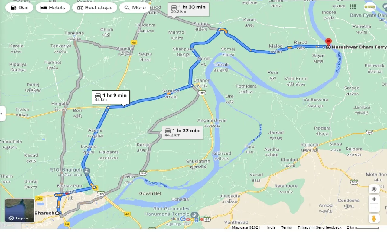 bharuch-to-nareshwar-dham-round-trip