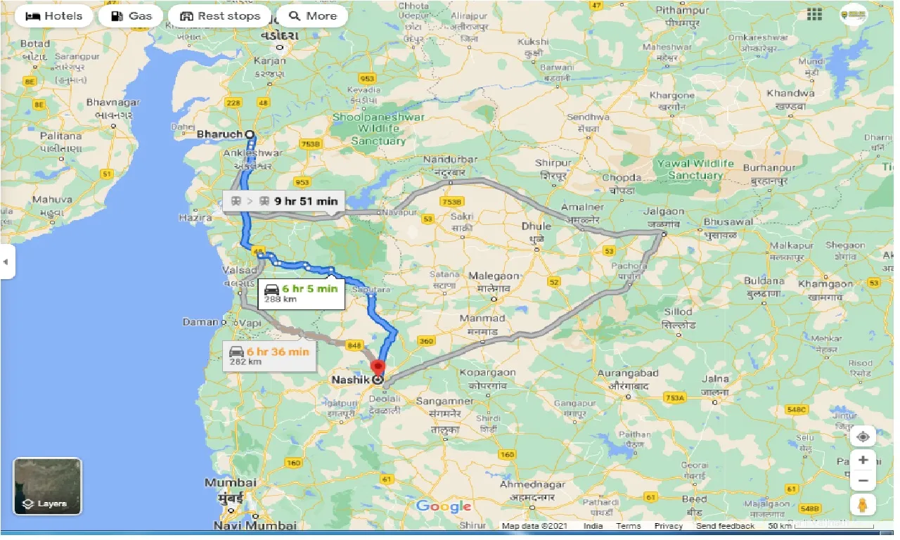 bharuch-to-nashik-round-trip