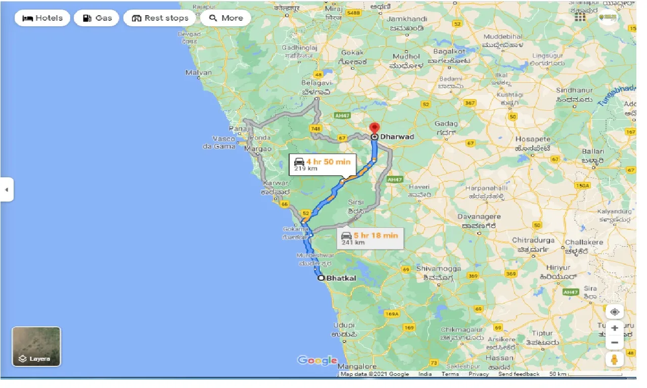 bhatkal-to-dharwad-round-trip