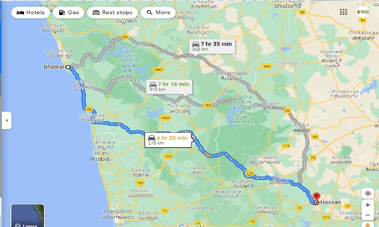 bhatkal-to-hassan-one-way