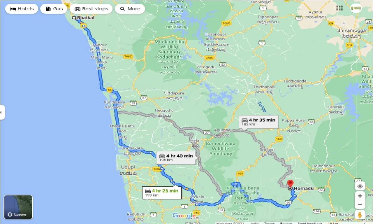 bhatkal-to-horanadu-round-trip