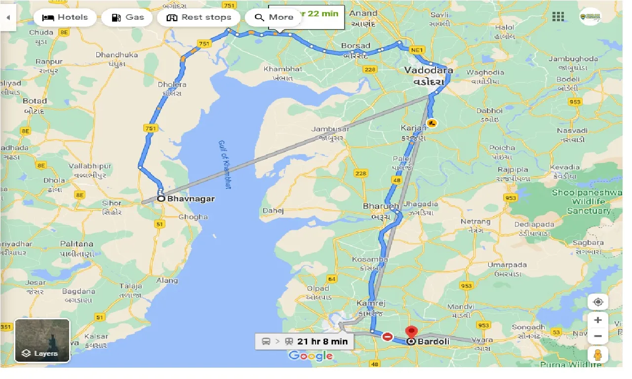 bhavnagar-to-bardoli-taxi