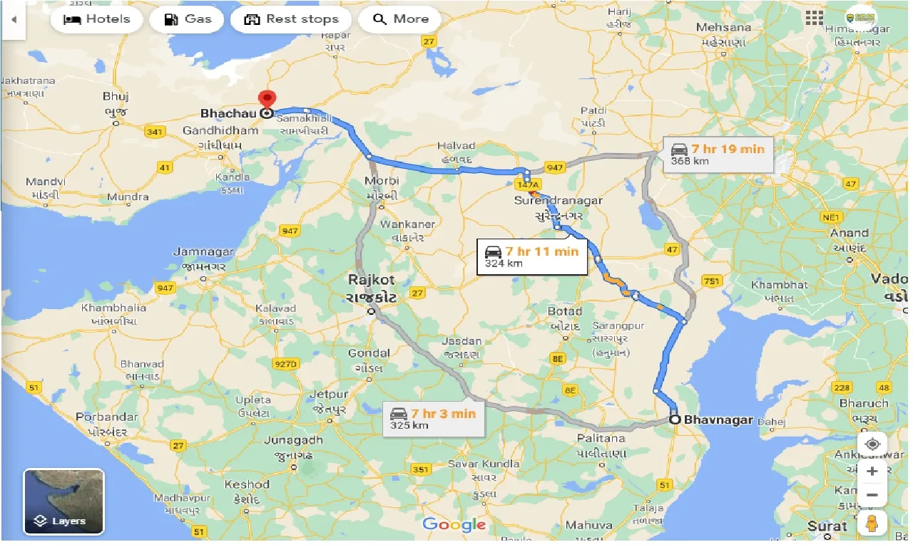 bhavnagar-to-bhachau-taxi