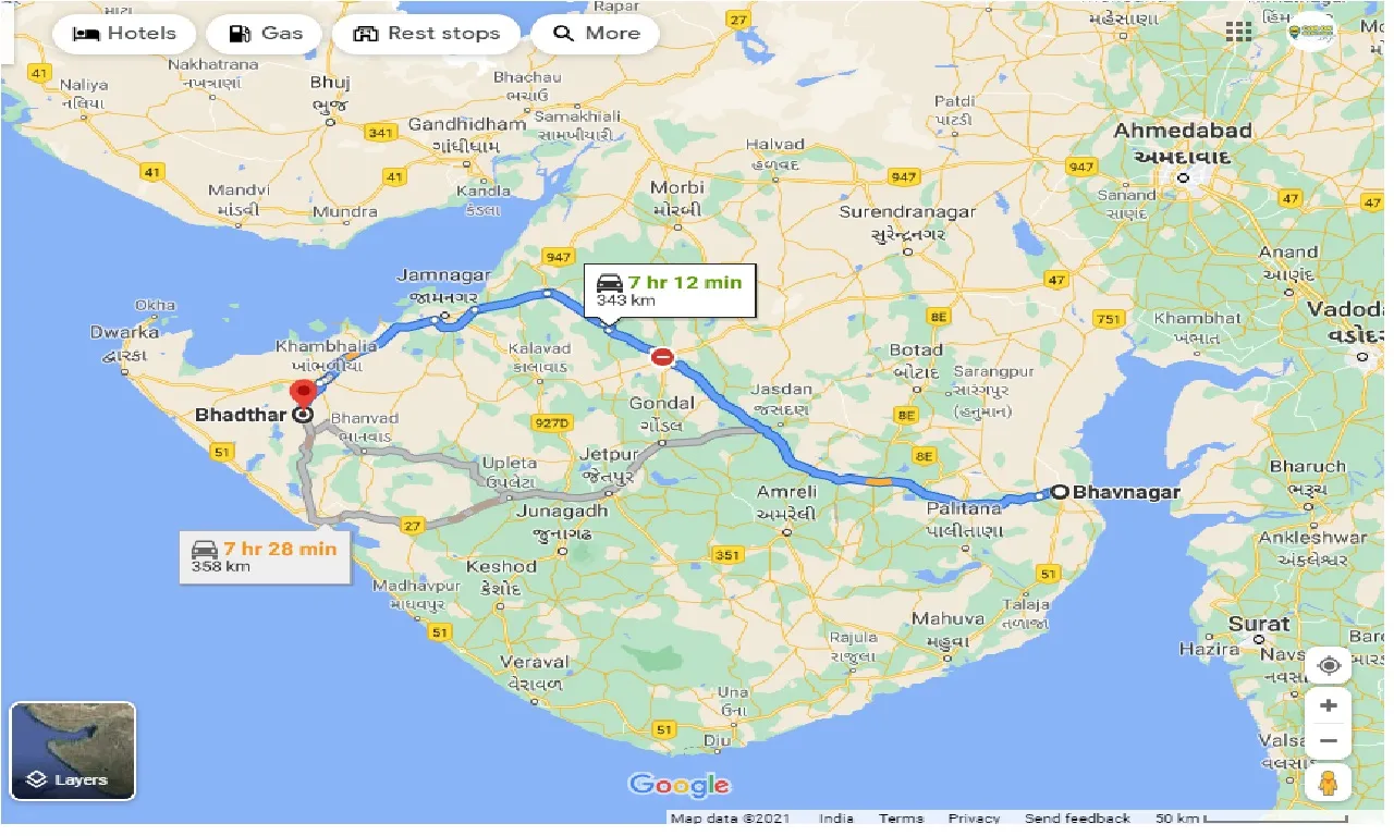 bhavnagar-to-bhadthar-taxi