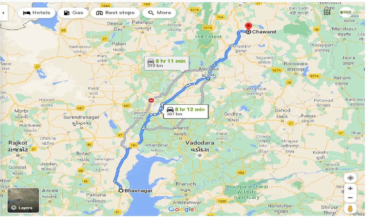 bhavnagar-to-chavand-taxi