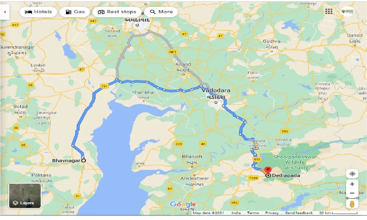 bhavnagar-to-dediapada-one-way